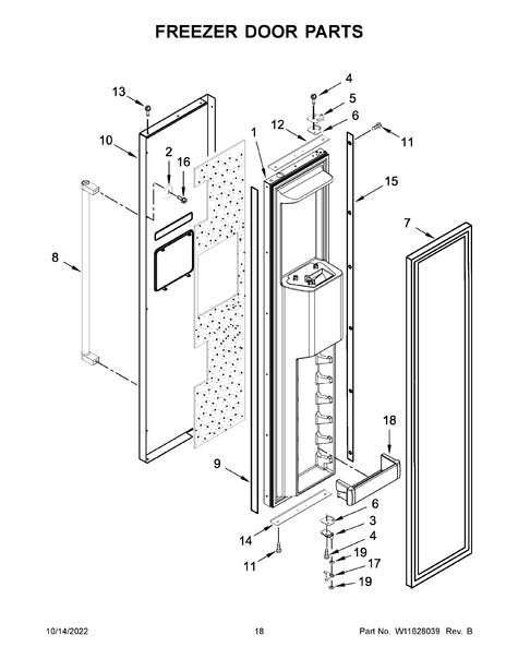 W11625072 Refrigerator Gasket Flip - XPart Supply