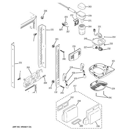 WR01F00737 Refrigerator Duct Damper - XPart Supply Ltd.