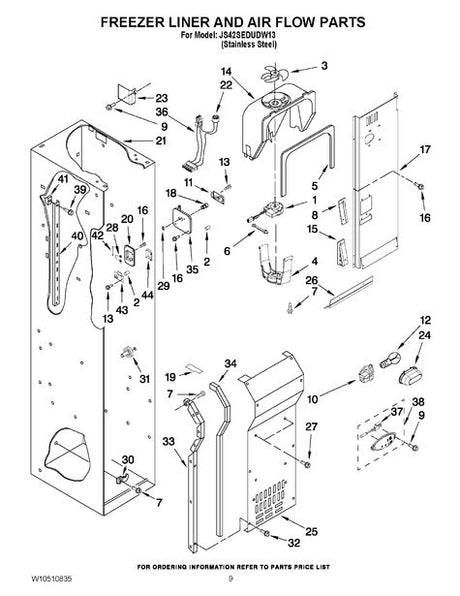 WPW10160570 Refrigerator Defrost Thermostat - XPart Supply