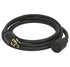 Generac 10/4 SJOOW rubber cord 25' W/ L1430 Male & Female Ends 6328 - XPart Supply