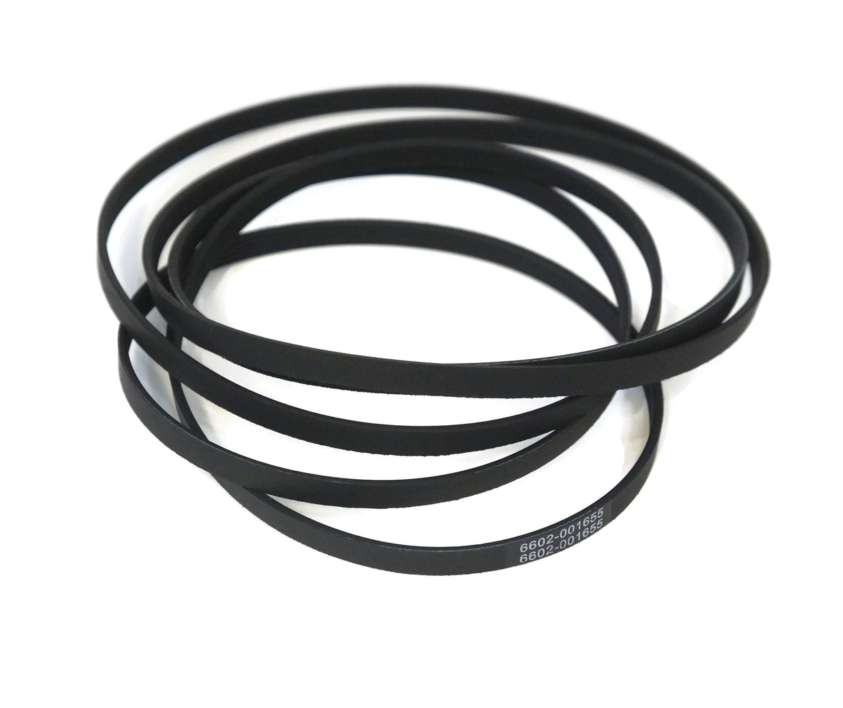 6602-001655 dryer belt compatible black rubber replacement part by XPart Supply