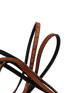 661570V dryer drive belt replacement with durable rubber and textured surface for reliable appliance performance