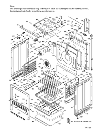 Range Motorized Oven Door Latch Assembly
