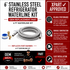 Frigidaire Refrigerator Waterline Kit 5304497364 — Connect Ice Maker & Water Dispenser Leak-Free