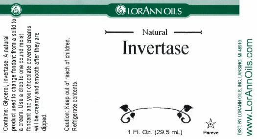 Invertase / Fermvertase - Lorann - 16 oz - Canadian Distribution - Ships Free Within Canada on Orders Above CAD $199