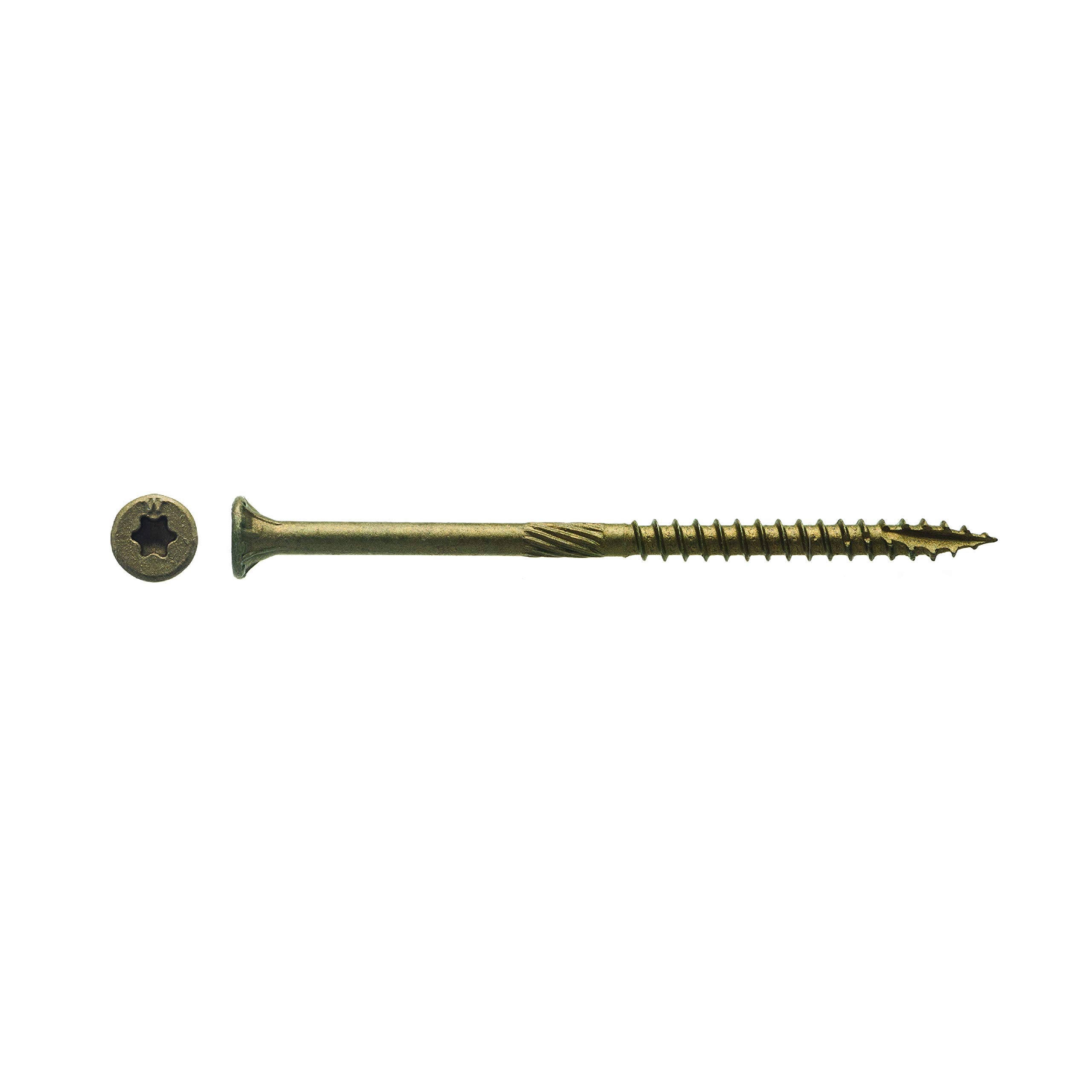 5# Bucket 9 x 3-1/8" Bronze Robertson® Flat Head (389/Bucket)