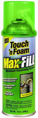 TNF12 Touch 'n Foam Max Fill Maximum Expanding Sealant, 340g - XPart Supply