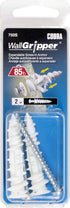 #8 WallGripper Wall Anchor w/ Screw (2 Pack)