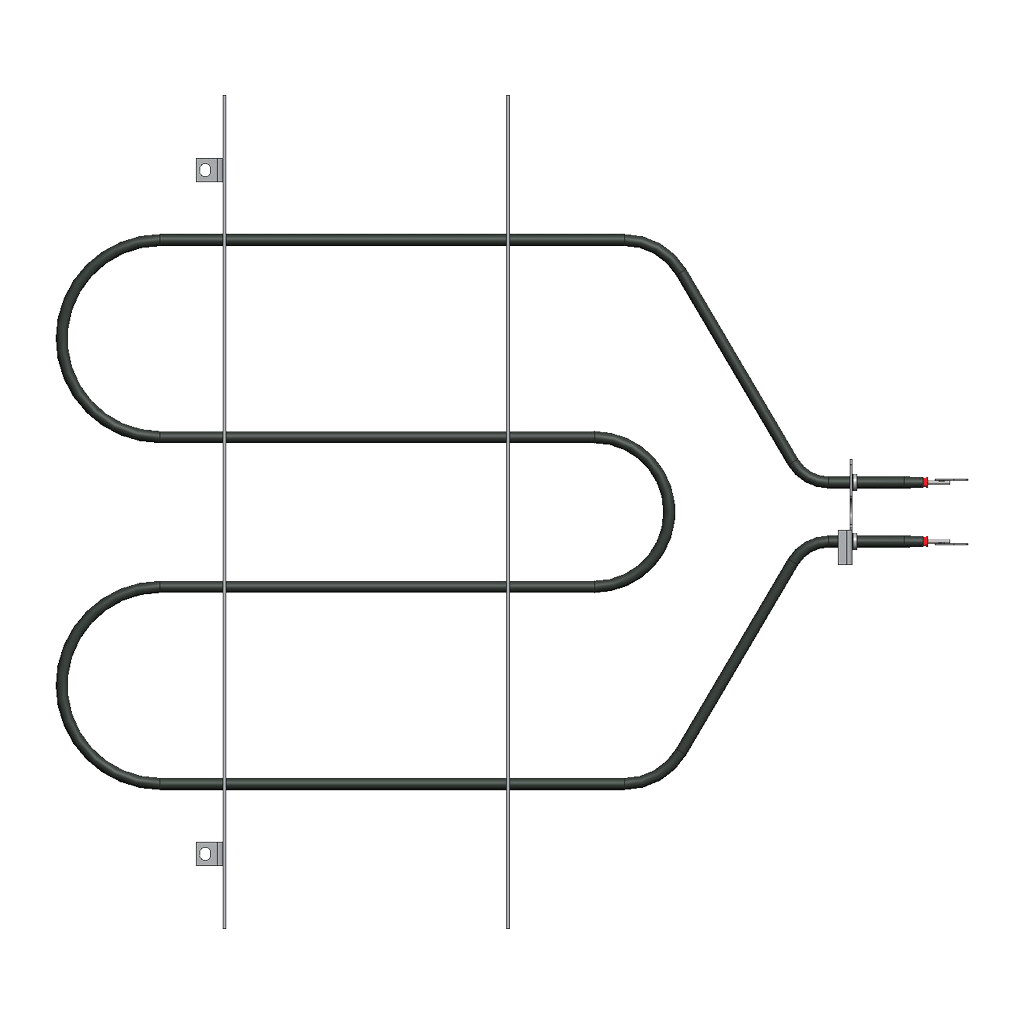 XP02F04465 Range Oven Broil Element 3410W, Replaces WB44T10009