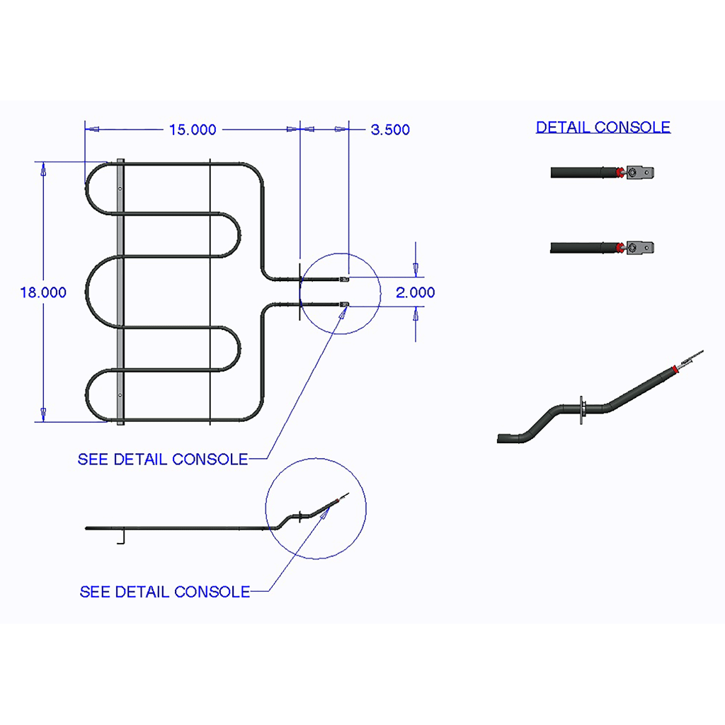 7532 Bake Element Maytag, Whirlpool Brands - XPart Supply