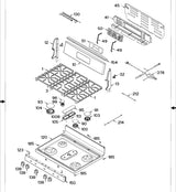 WS01F10954 Range Oven Control Board, Replaces 164D8450G232