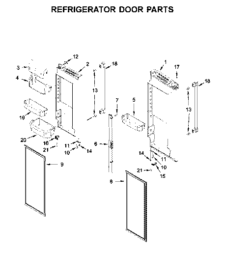 W11436987 Refrigerator Dor-Fip - XPart Supply