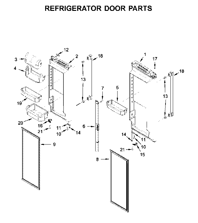 W11436987 Refrigerator Dor-Fip - XPart Supply