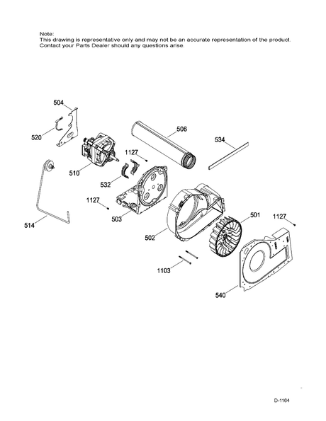 XP01L01643 Washer/Dryer Control Knob - XPart Supply