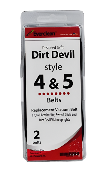 Dirt Devil Style 4, 5 Flat Belts, Generic Part 80-3110-08 - XPart Supply