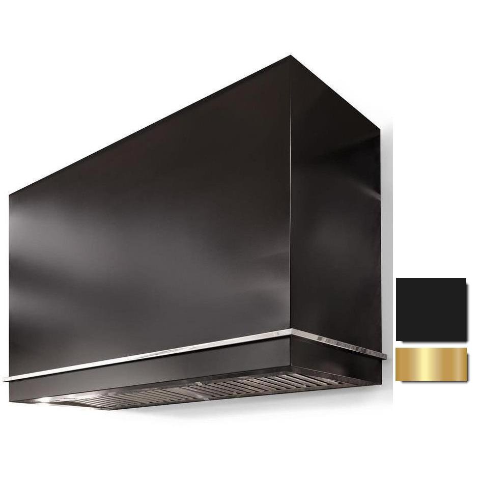 La Cornue 44-inch Loge Series Wall Mount Range Hood CH4442LGEMBLPB