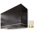 La Cornue 44-inch Loge Series Wall Mount Range Hood CH4442LGEMDPB