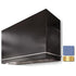 La Cornue 44-inch Loge Series Wall Mount Range Hood CH4442LGEPRBPB