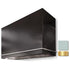 La Cornue 44-inch Loge Series Wall Mount Range Hood CH4442LGEROQPB