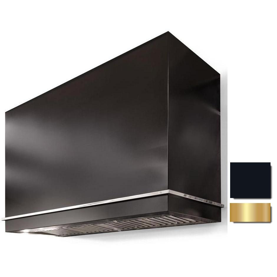 La Cornue 44-inch Loge Series Wall Mount Range Hood CH4454LGEBLKPB