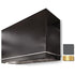 La Cornue 44-inch Loge Series Wall Mount Range Hood CH4454LGEGRHPB