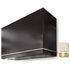 La Cornue 44-inch Loge Series Wall Mount Range Hood CH4454LGEMDPB