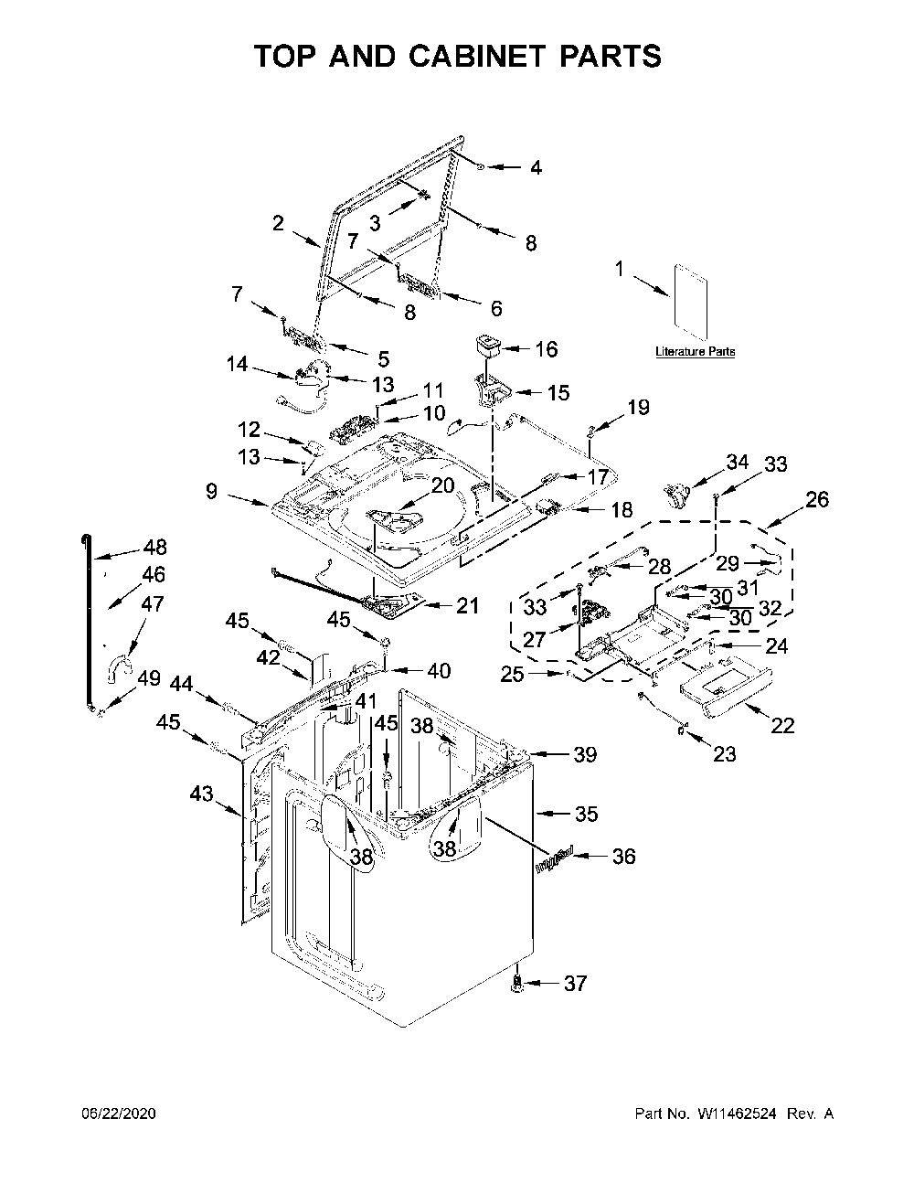 W11550661 Washer Main Control Board - XPart Supply Ltd.