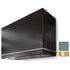 La Cornue 44-inch Loge Series Wall Mount Range Hood CH4454LGEOCNPB
