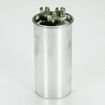 Rotom HVAC Motor Run Capacitor 36-7R3744 — Round, 7.5MFD, 370/440V