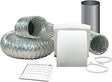 TD48PMKZW6 Dryer Wide Mouth Dryer Vent Kit, White - XPart Supply