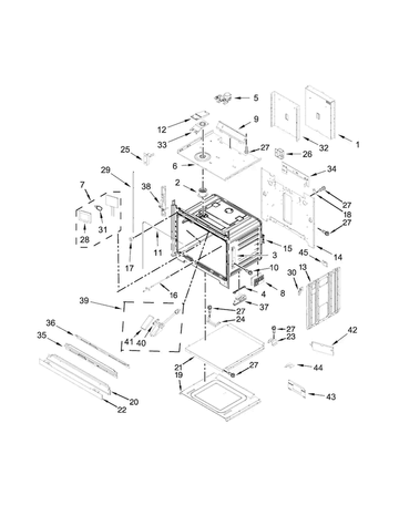 Oven door gasket