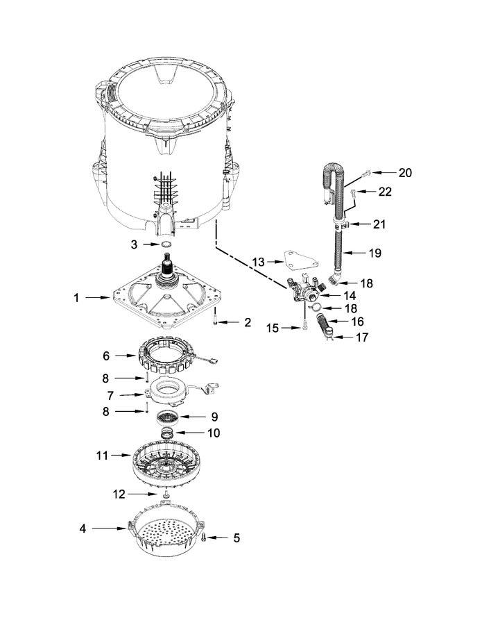 W11260238 Washer Rotor