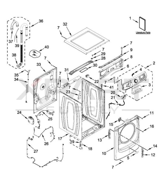 W11550453 Washer Control Board - XPart Supply