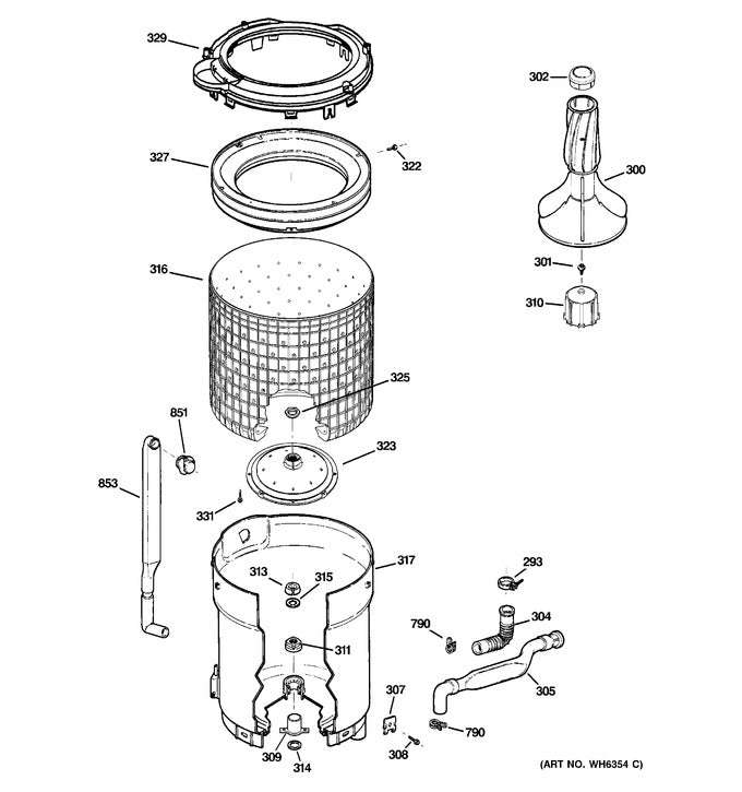 WG04L01202 Agitator Assembly - XPart Supply