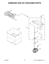 XP11129522 Refrigerator Ice Bucket, Replaces W11129522 - XPart Supply