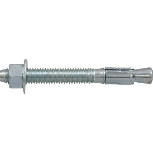 HILLMAN 1/2 in. D X 4-1/2 in. L Steel Round Head Wedge Anchor 10 pk