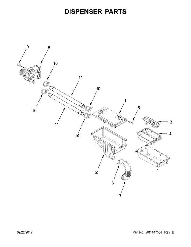 W11044834 Washer Water Inlet Valve - XPart Supply