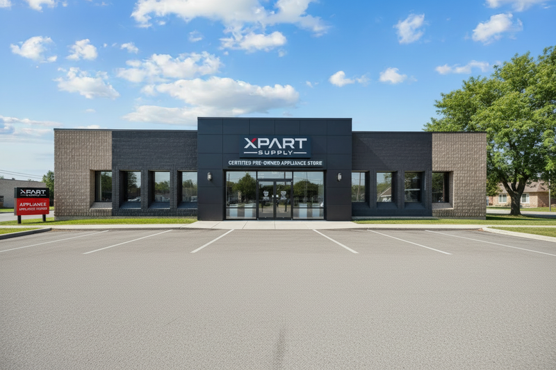 XPart Supply Storefront - Clean Parking Lot