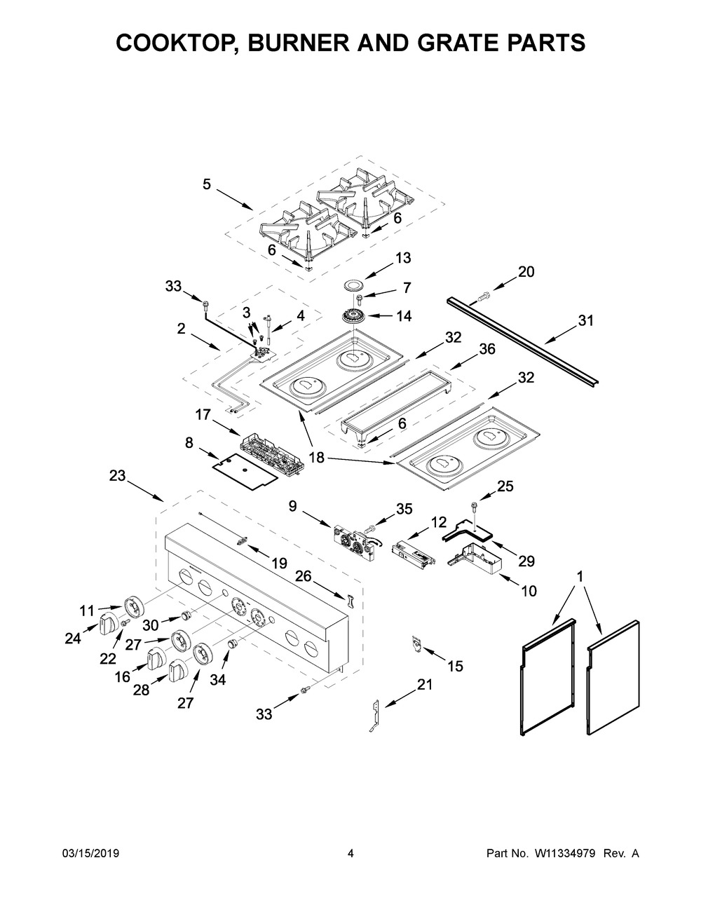 W11319673 Oven Burnr-Head - XPart Supply