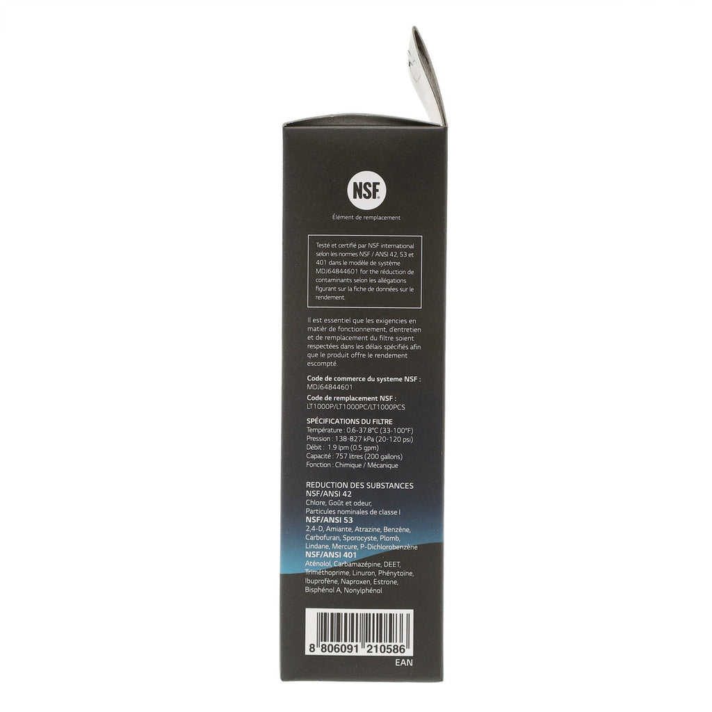 AGF80300704 Refrigerator Water Filter LT1000P - XPart Supply Ltd.