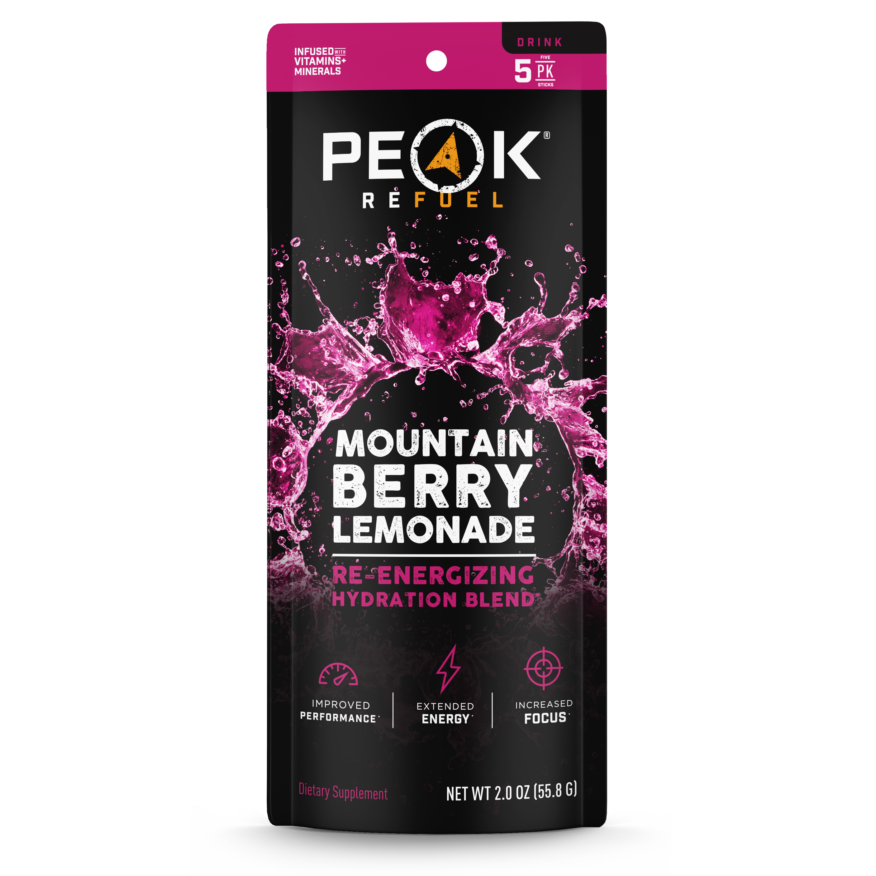 Mountain Berry Lemonade Re-Energizing Drink Sticks - XPart Supply