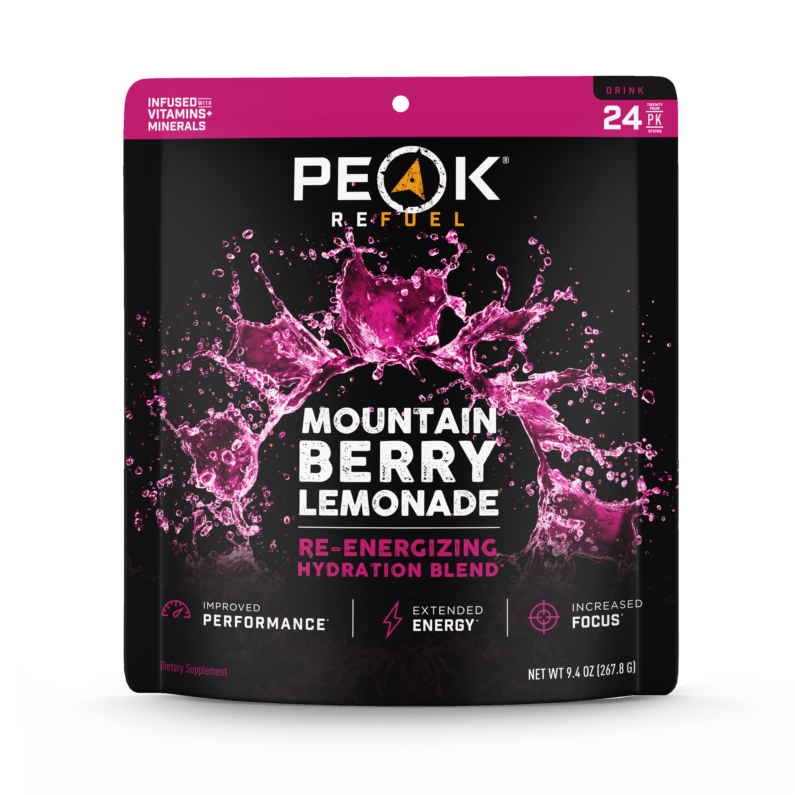 Mountain Berry Lemonade Re-Energizing Drink Sticks - XPart Supply