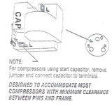 XP999 Push On Refrigerator Relay & Overload - XPart Supply