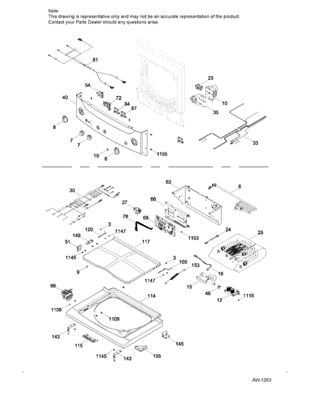 WW01F00263 Washer Thermoactuator - XPart Supply