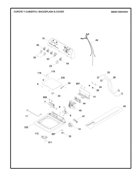 WW01L00290 Washer Lid Lock - XPart Supply