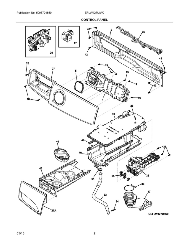 5304514793 Washer Drawer Assy - XPart Supply