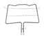 606146 Range Bake Element 1600W 240V S3/S7D
