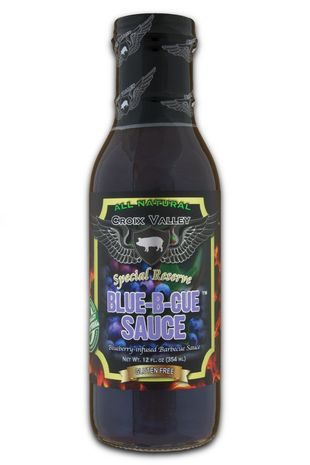 Case (12) - Croix Valley Blue-B-Cue™ BBQ Sauce - XPart Supply