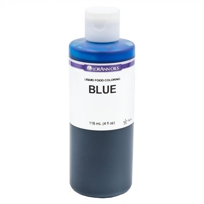 Blue Liquid Food Color - Liquid Food Coloring - 4 oz - 1 Gallon - Ships Free Within Canada on Orders Above CAD $199