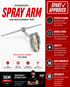 Bosch Lower Spray Arm 11011646 — Restore Dishwasher Cleaning Performance